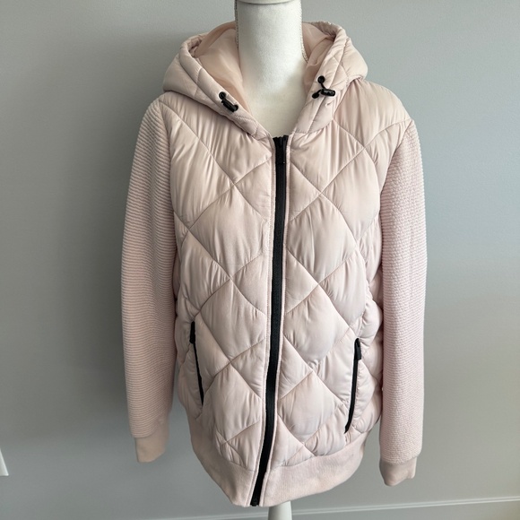 Marc New York Hooded Jacket with Knit Sleeves Size XL - Picture 1 of 10